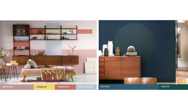 Des couleurs oranges