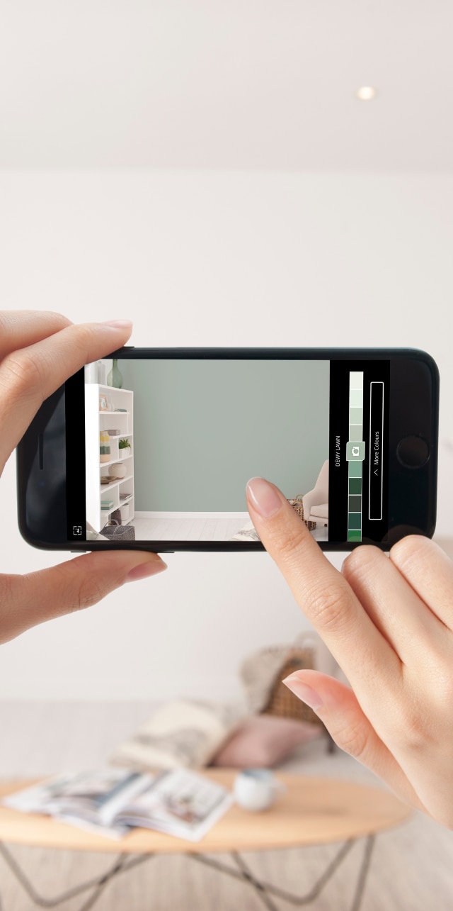 application visualiser couleur mur