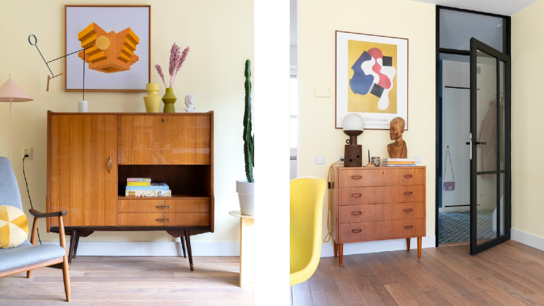 Woonkamerinspiratie resultaat nieuwe kleur