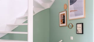 Een frisse nieuwe kleur in de gang met Flexa Easycare Muren 