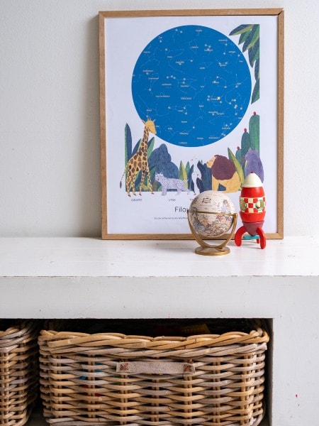 Moodboard kinderkamer thema ruimte