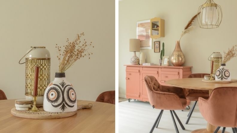 Binti Oasis is een mooie basistint voor de woonkamer