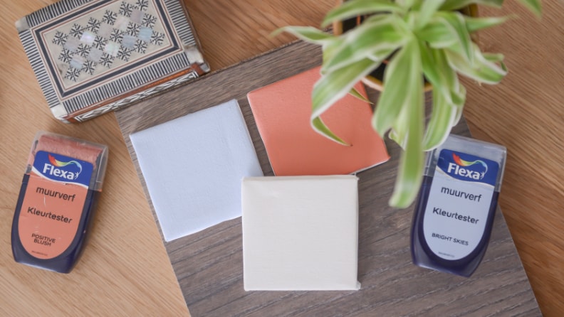 Kleurenpalet voor vergeten hoekje met Bright Skies
