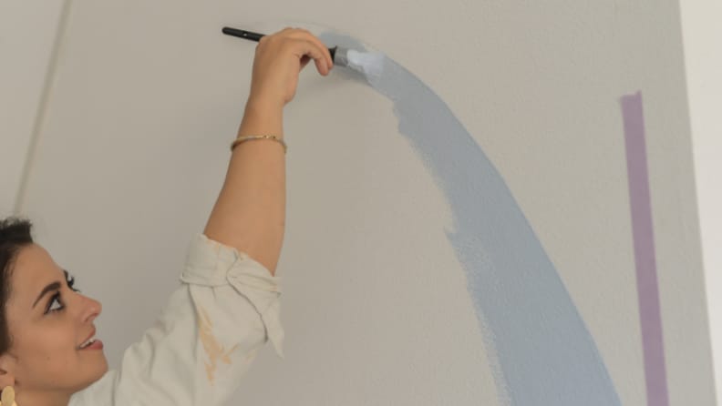 Aan de slag met een kwast voor de outline van de ronde boog 