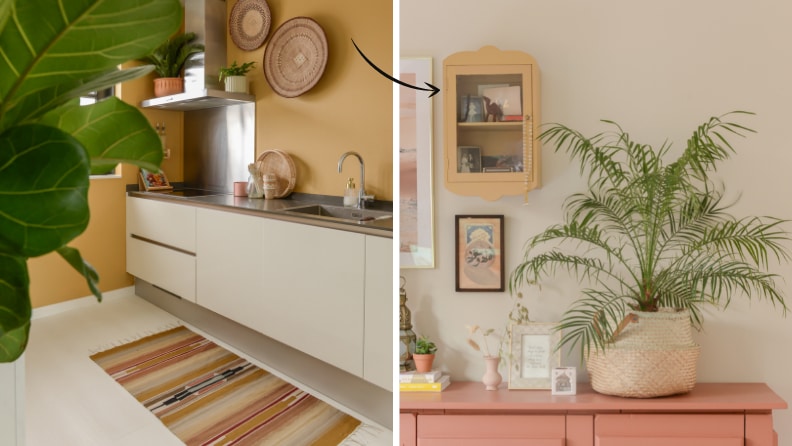 Binti Camel in de keuken en het doe-het-zelf project kastje