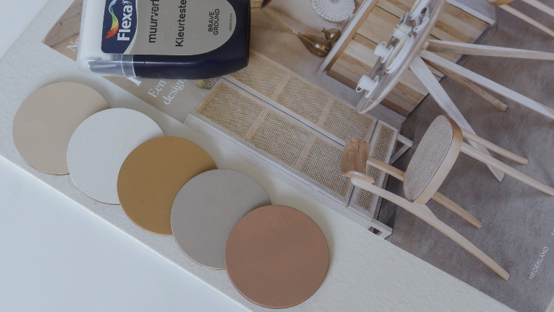 Naturellen als trendkleur in het interieur | Kleuren combineren met naturellen