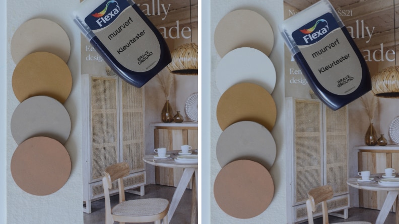 Naturellen als trendkleur in het interieur | Kleuren combineren met naturellen