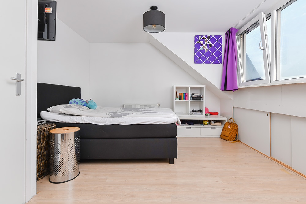 Voor situatie waar wit gecombineerd wordt met harde kleuren.