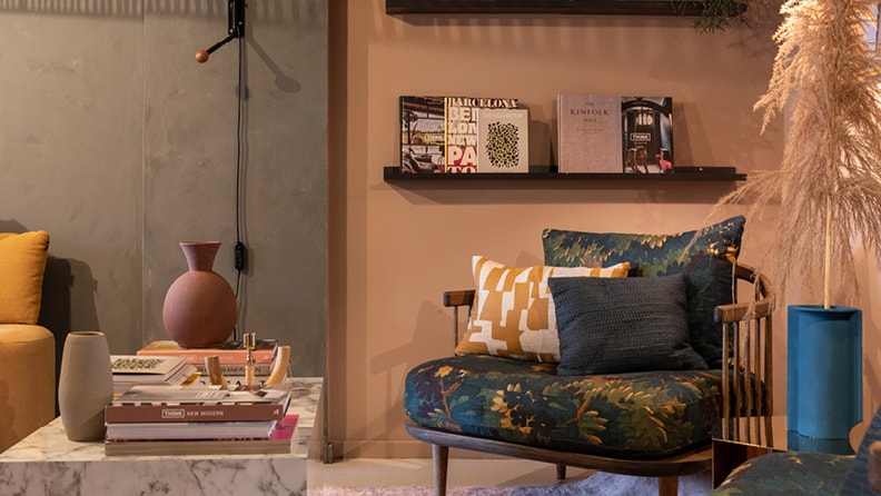 Het resultaat van donker naar kleur maar dan net wat lichter met Mild Umber.