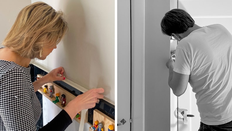 Afplakken van de randen