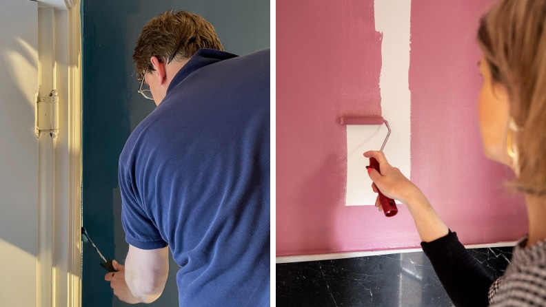 De rest van de muren invullen