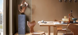 Bruine verf in jouw ruimte