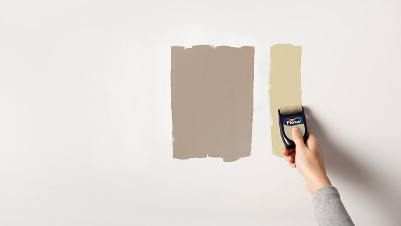 Flexa Kleurtester helpt bij kleuren kiezen