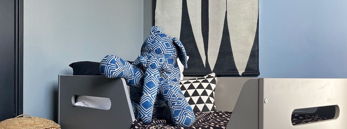 Peuterkamer in de Kleur van het Jaar 2022 Bright Skies™