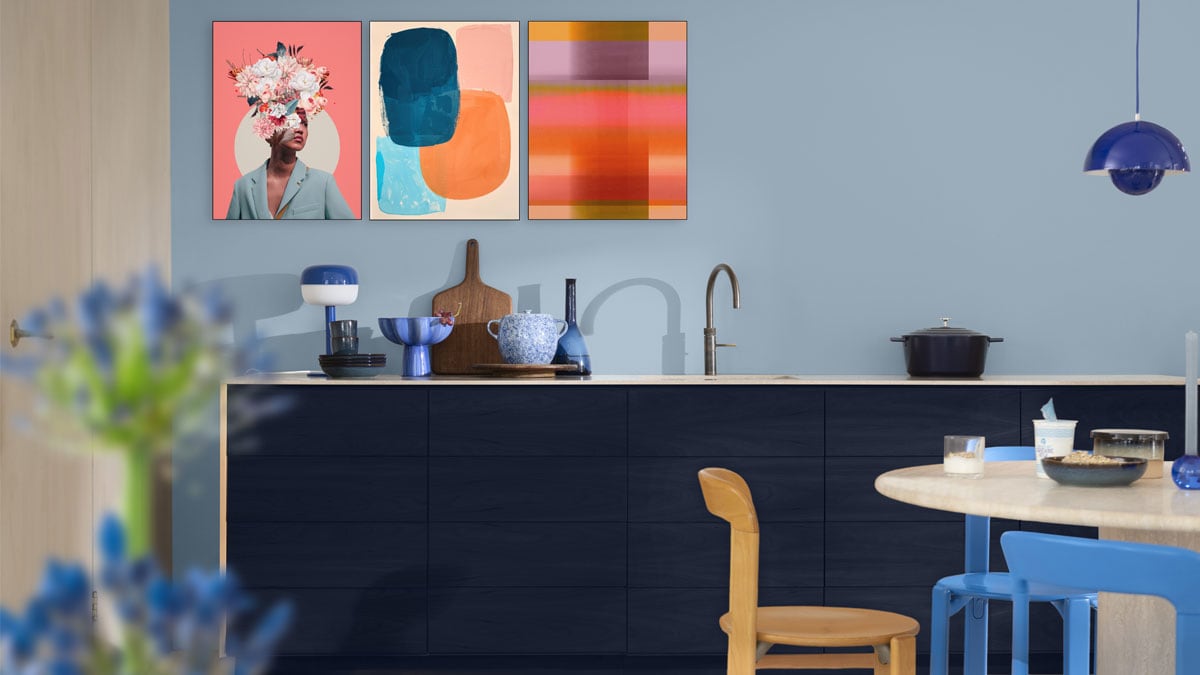 Kunstwerk via Werk aan de Muur v.l.n.r. codes 1171833 – 1558367 - 1339946