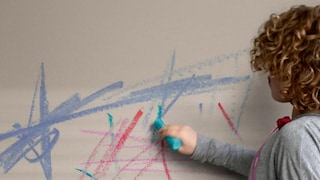 Schrobvaste muur met Flexa Expert Muurverf