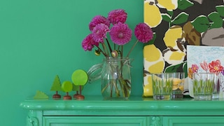 Zo verf je een servieskast