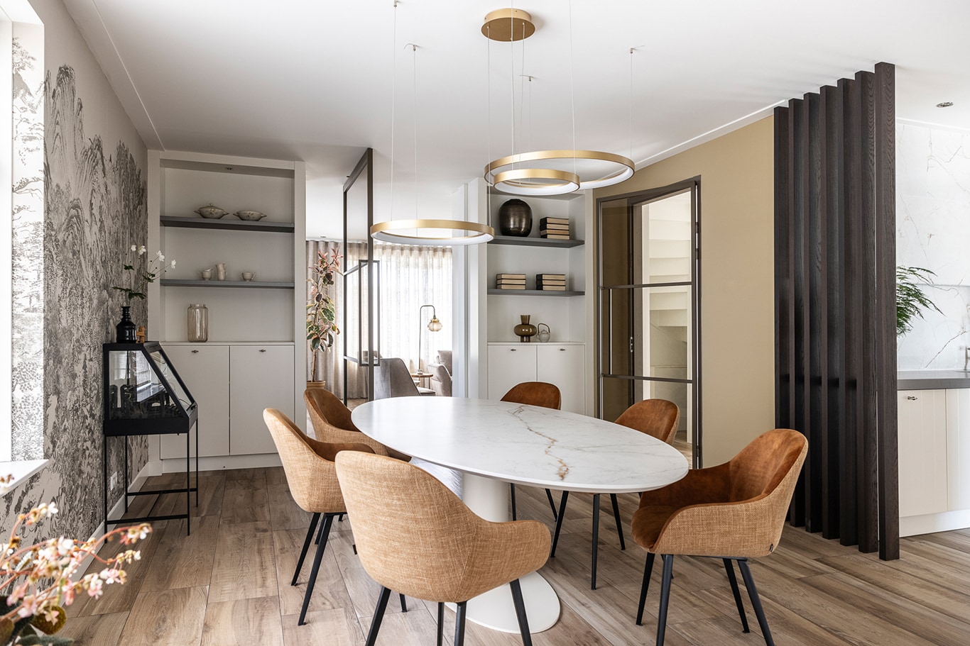 Stijlvol warm interieur