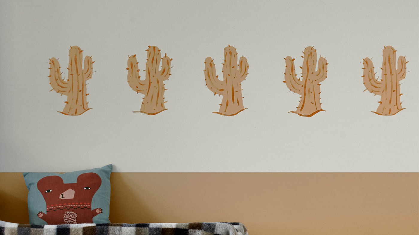 Para el lejano oeste, pensá en enormes cactus, caballos salvajes, plumas, arcos y flechas, pero podés dar rienda suelta a tu imaginación.