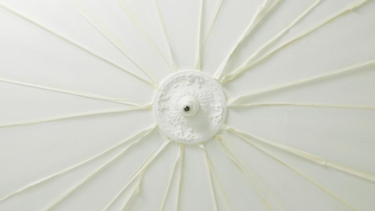 plafond cirque ruban de masquage