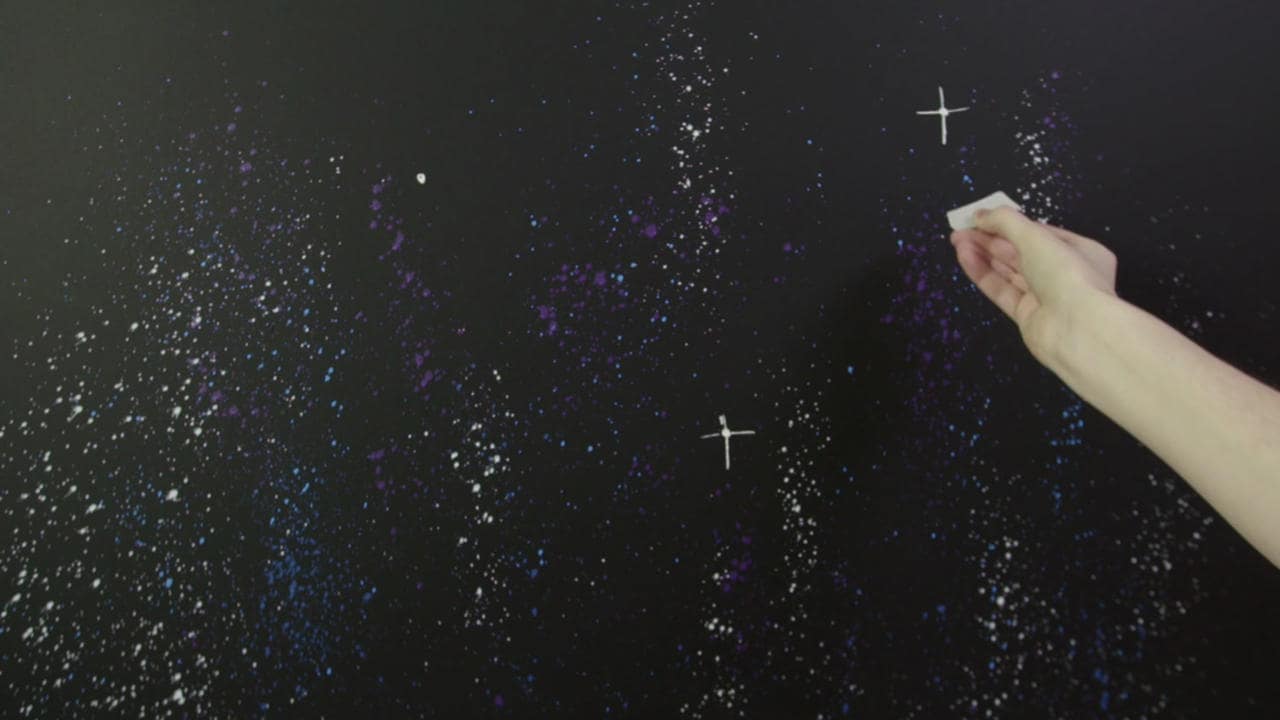 comment faire un ciel étoilé en peinture