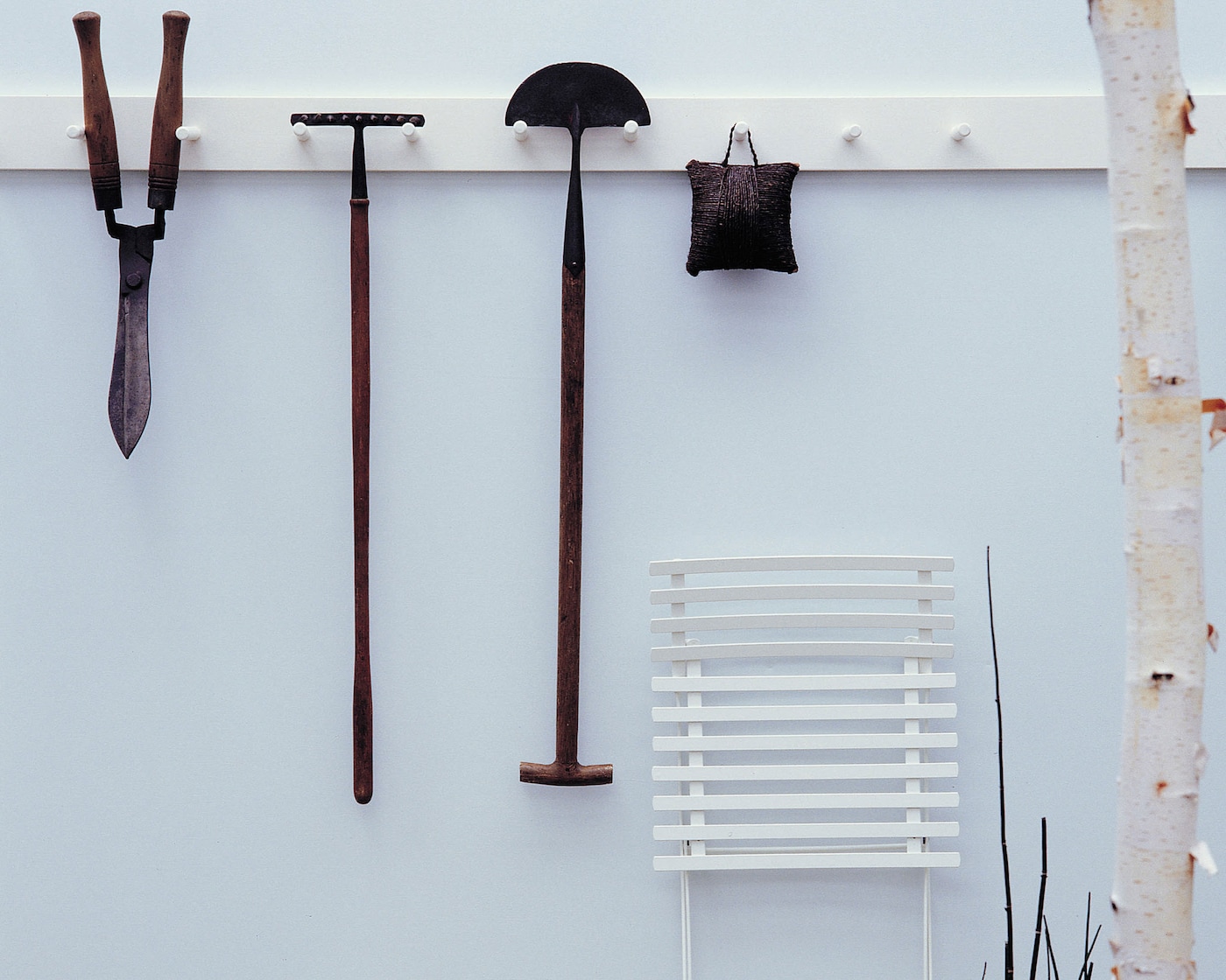 espace extérieur mur terras