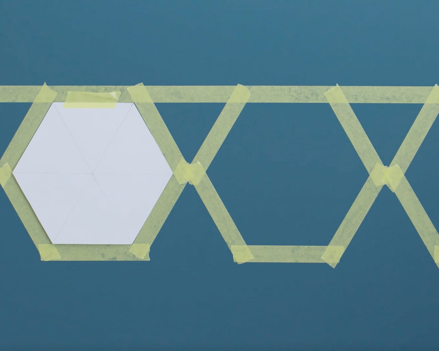 Levis Colour Futures 2019 - peindre nid d'abeille - étape 5