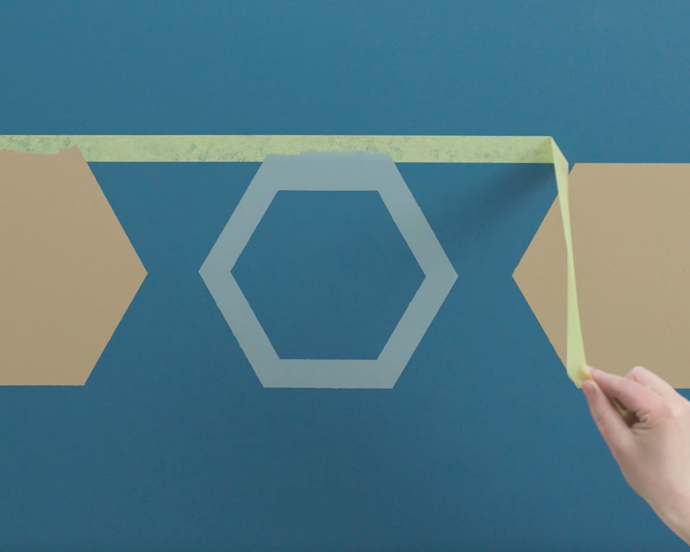 Levis Colour Futures 2019 - peindre nid d'abeille - étape 7