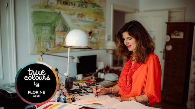 L’illustratrice Florine Asch et la magie de l’aquarelle