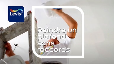 Peindre un plafond sans raccords
