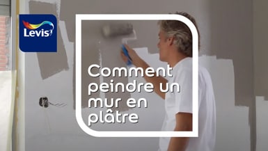 Comment peindre un mur en plâtre