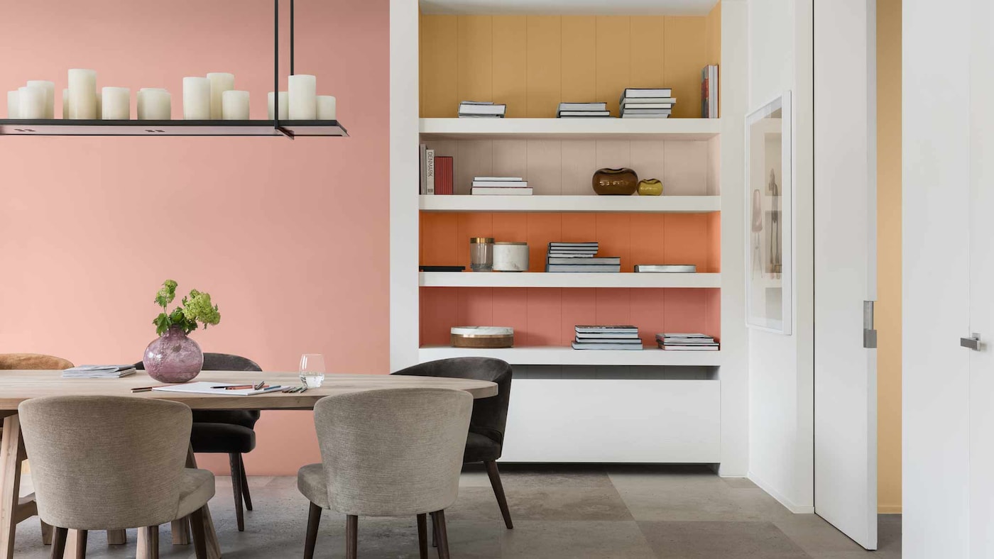 eetkamer inspiratie rode aardetinten levis atelier