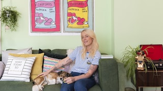 Kleur, kleur en nog eens kleur - binnenkijken bij Elfi De Bruyn van Glam at Heart