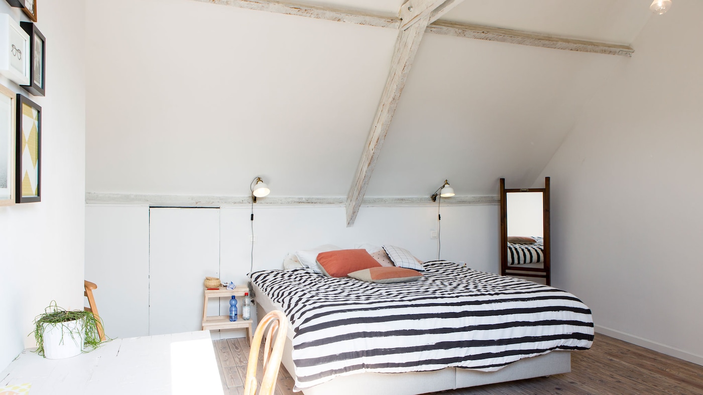 slaapkamer tinten wit verf - Eliza de Waele - Binnenkijker