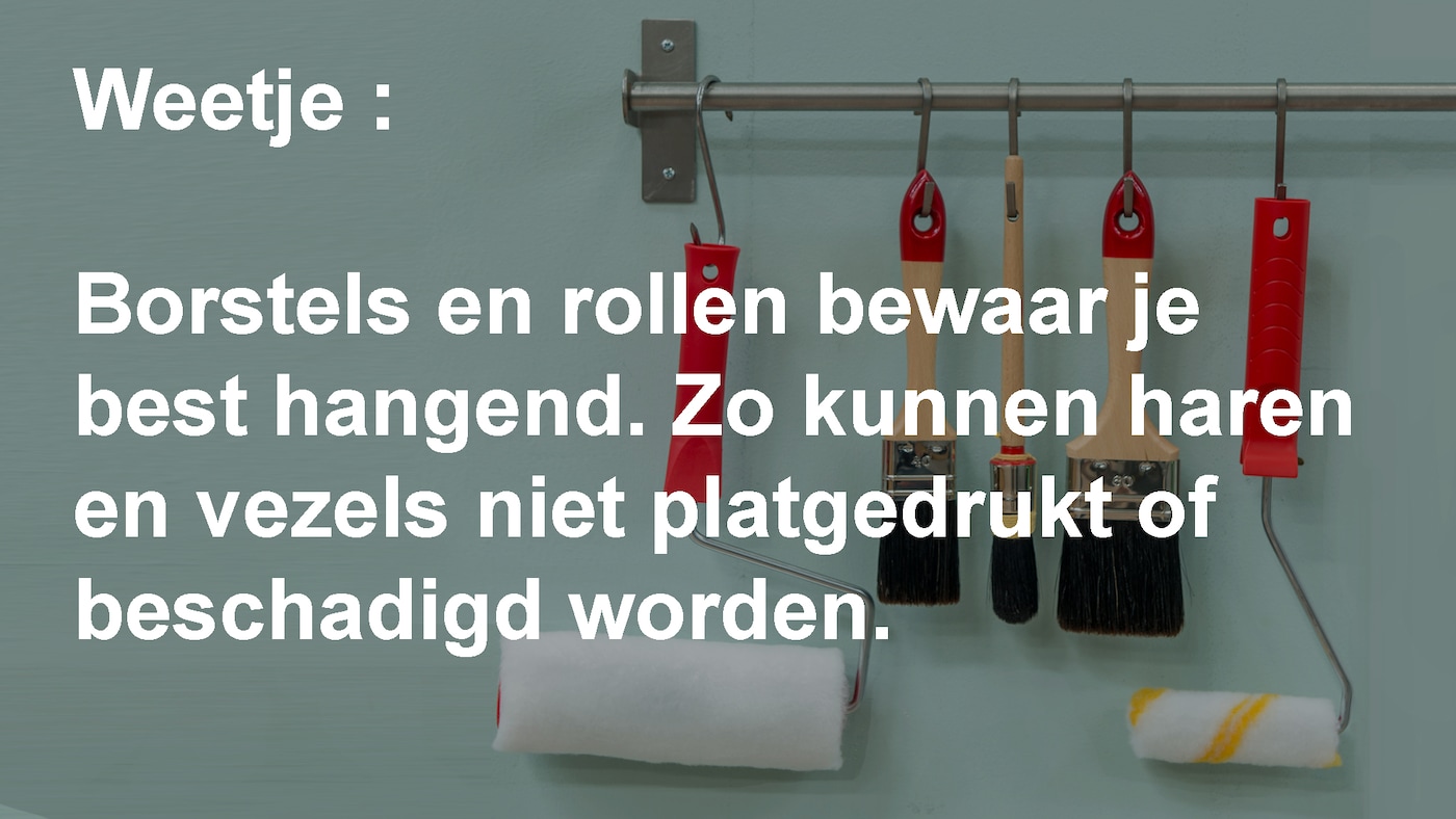 Decoratief advies - borstels & rollers