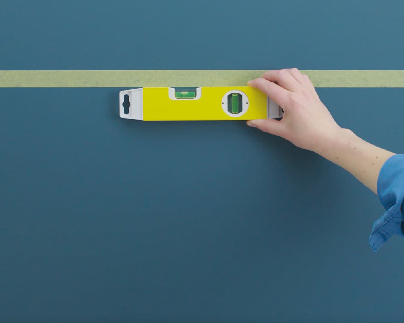 Levis Colour Futures 2019 - honingraat schilderen - stap 2