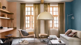 Een superknus interieur met krijt-effect verf