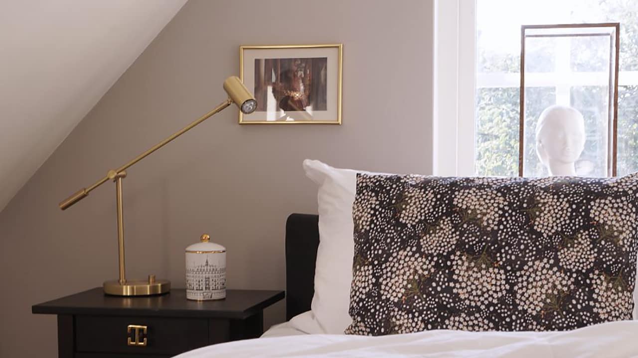 Zweedse stijl slaapkamer detail 2017