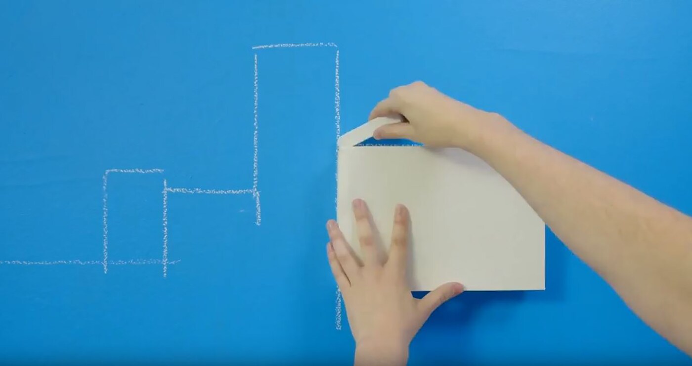 superhelden kinderkamer teken een skyline