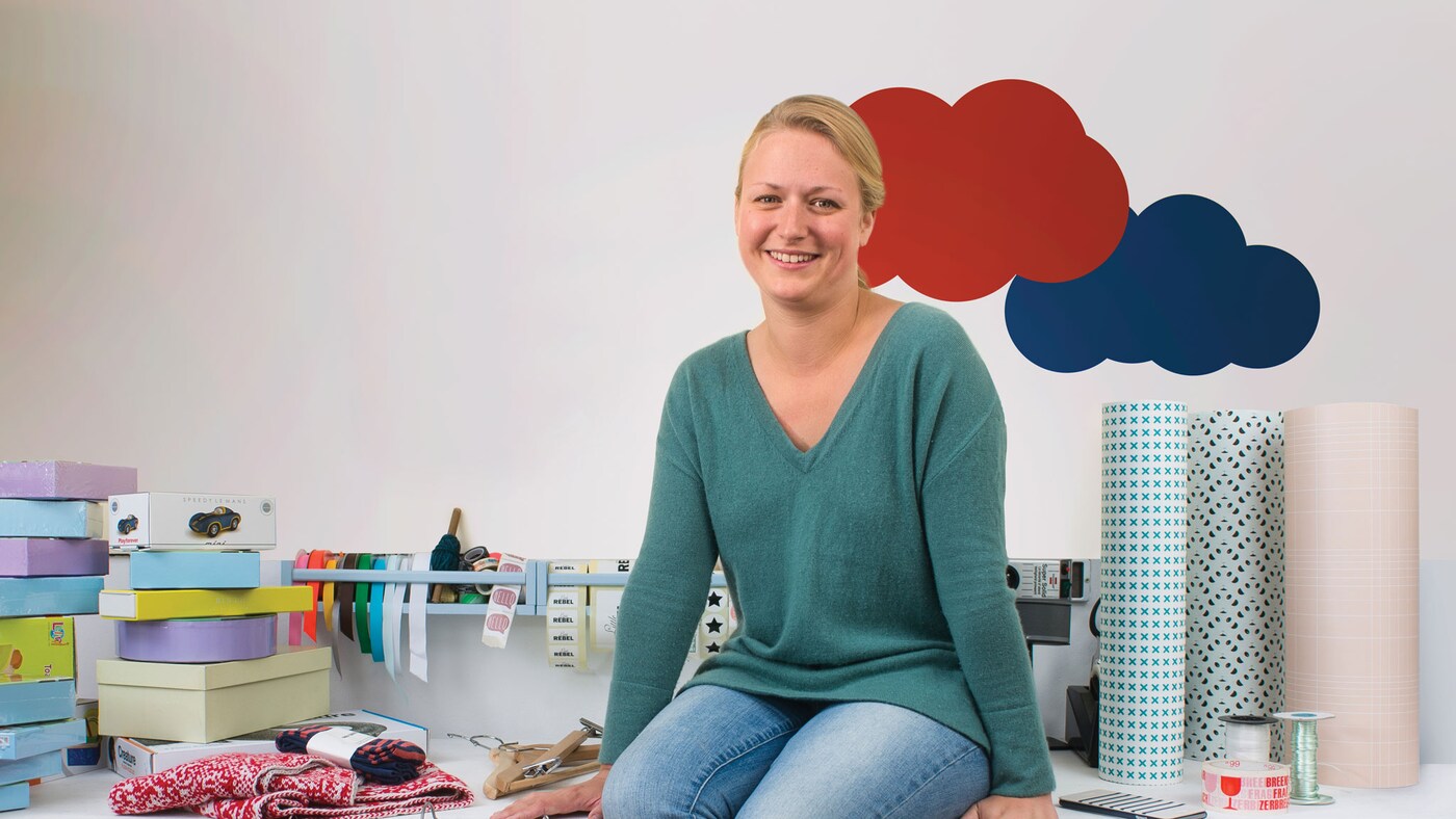 verven weekend -wolkenverfidee