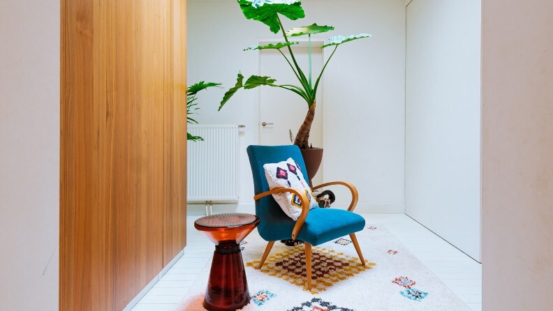 levis true colours audrey heselmans room with chair