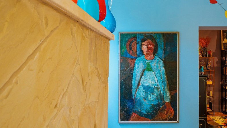 levis true colours audrey heselmans painting