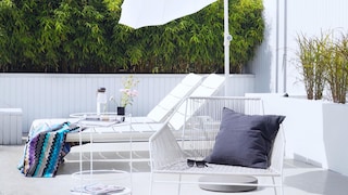 Arkitekttegnet og zoneinddelt hvid idyl