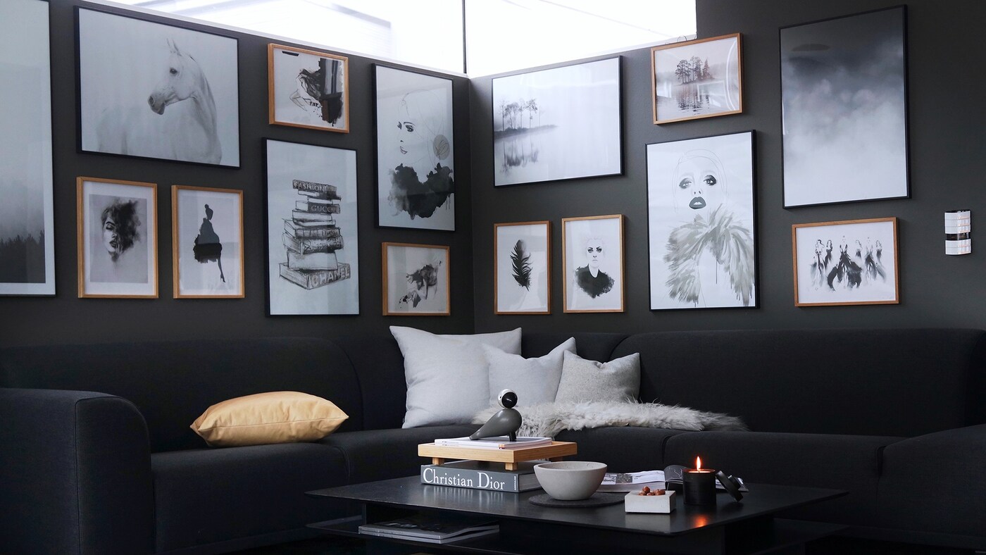 Indendørs er farvevalg og planløsning nøje planlagt