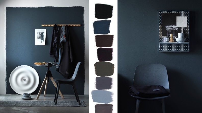 Rum, der oplyses af kunstige lyskilder