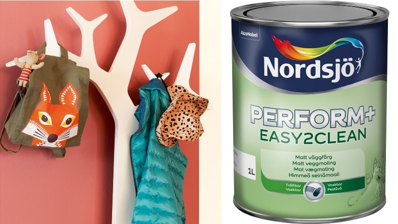 easy2clean farvespand i entreen