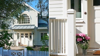 Hvide og lyse husfarver