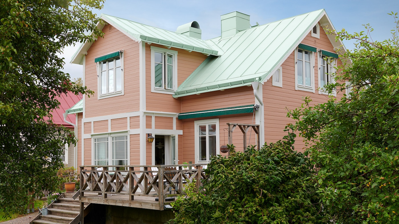 d husfarve i farve Summer House 