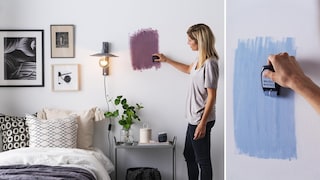 Test maling og farve på vægge