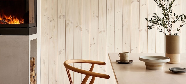 Kulören i bild är Nordsjö Natural Oakwood